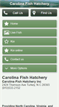 Mobile Screenshot of carolinafishhatchery.com