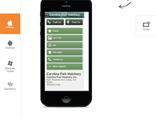 Tablet Screenshot of carolinafishhatchery.com